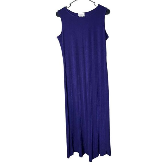 Vintage Coldwater Creek 90s Purple Maxi Dress Size Small‎ - Picture 1 of 7
